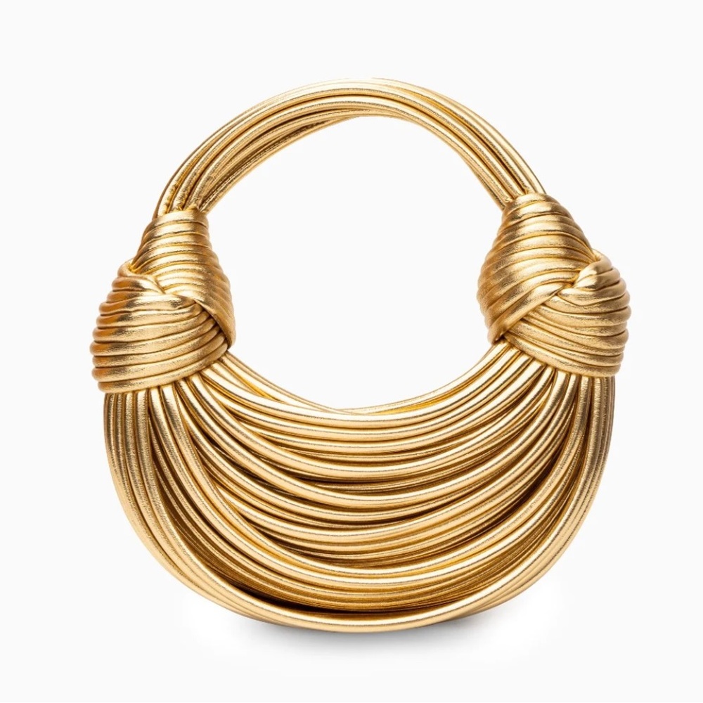 Verano Hill gold handbag